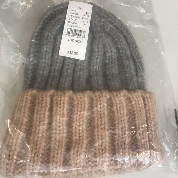 L.A. HEARTS COLORBLOCK BEANIE NEW - Picture 3 of 7